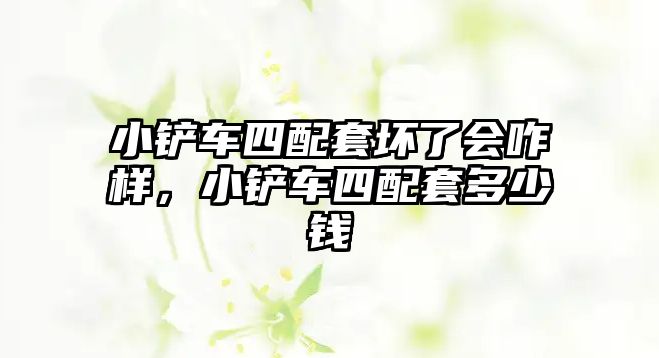 小鏟車四配套壞了會咋樣，小鏟車四配套多少錢