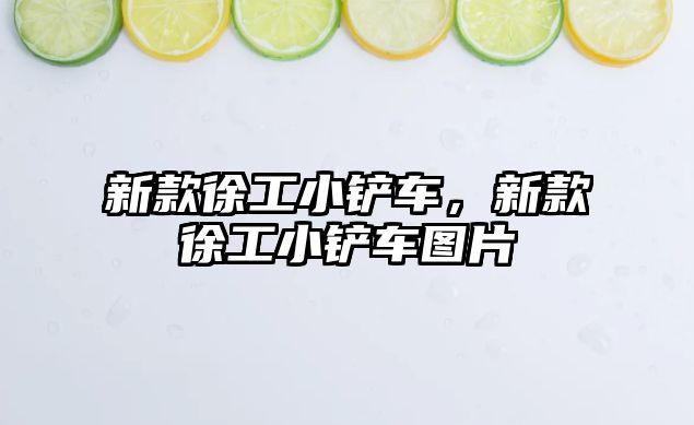 新款徐工小鏟車，新款徐工小鏟車圖片
